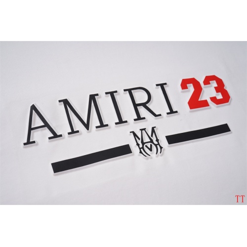 Replica Amiri T-Shirts Short Sleeved For Unisex #1192922 $32.00 USD for Wholesale