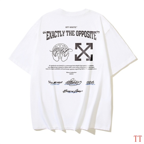 Replica Off-White T-Shirts Short Sleeved For Unisex #1193075, $29.00 USD, [ITEM#1193075], Replica Off-White T-Shirts outlet from China