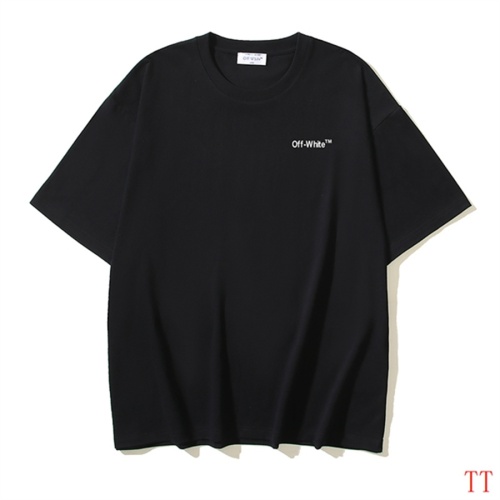 Replica Off-White T-Shirts Short Sleeved For Unisex #1193085 $29.00 USD for Wholesale