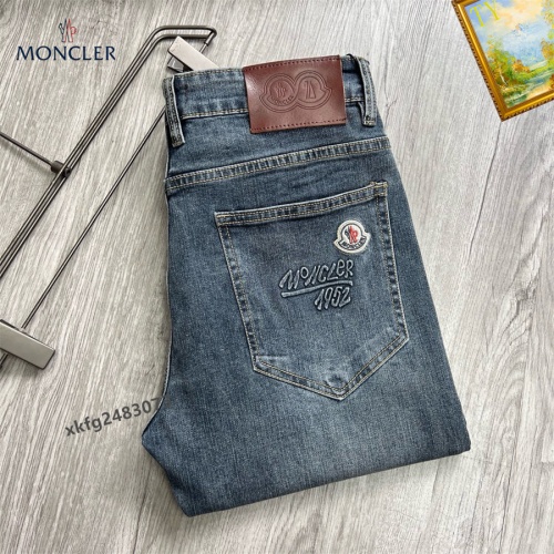 Replica Moncler Jeans For Men #1193543, $48.00 USD, [ITEM#1193543], Replica Moncler Jeans outlet from China