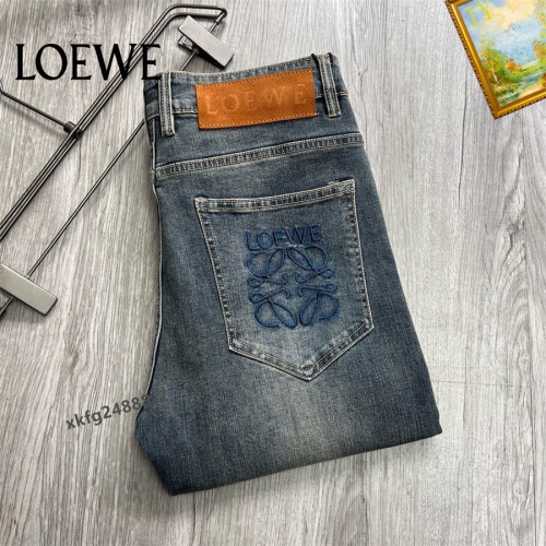 Replica LOEWE Jeans For Men #1193545, $48.00 USD, [ITEM#1193545], Replica LOEWE Jeans outlet from China