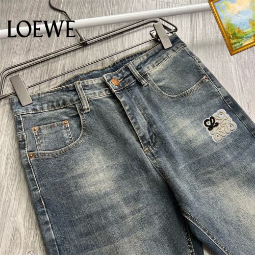 Replica LOEWE Jeans For Men #1193545 $48.00 USD for Wholesale