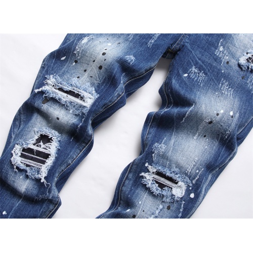 Replica Dsquared Jeans For Men #1193551 $48.00 USD for Wholesale