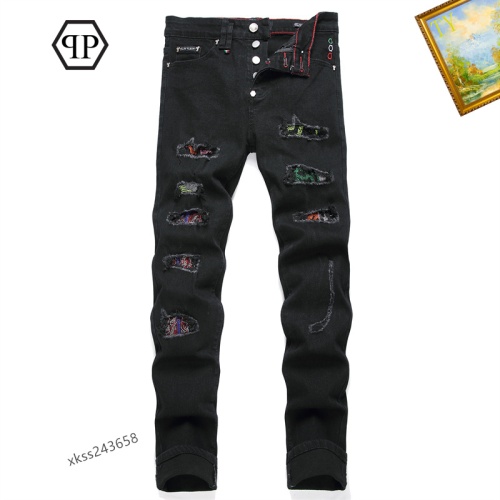 Replica Philipp Plein PP Jeans For Men #1193566, $48.00 USD, [ITEM#1193566], Replica Philipp Plein PP Jeans outlet from China
