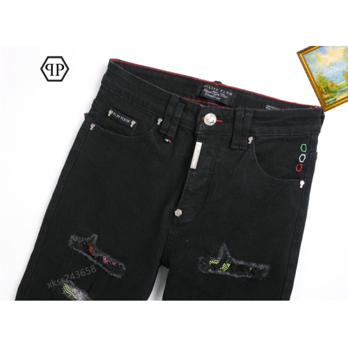 Replica Philipp Plein PP Jeans For Men #1193566 $48.00 USD for Wholesale