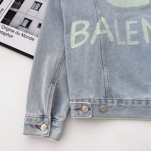 Replica Balenciaga Jackets Long Sleeved For Men #1194172 $88.00 USD for Wholesale