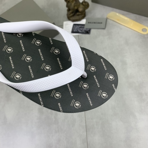 Replica Balenciaga Slippers For Men #1195094 $45.00 USD for Wholesale