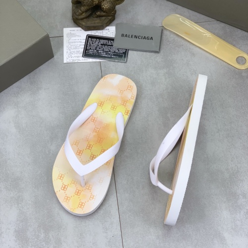 Replica Balenciaga Slippers For Men #1195096 $45.00 USD for Wholesale
