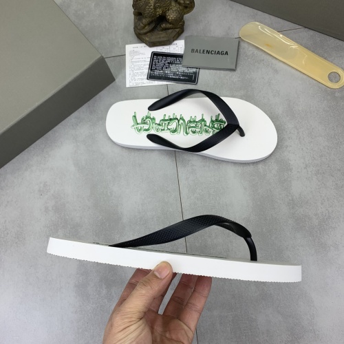Replica Balenciaga Slippers For Men #1195100 $45.00 USD for Wholesale