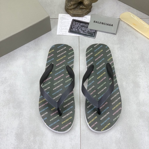 Replica Balenciaga Slippers For Men #1195111, $45.00 USD, [ITEM#1195111], Replica Balenciaga Slippers outlet from China