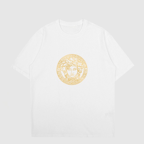 Replica Versace T-Shirts Short Sleeved For Unisex #1195215, $27.00 USD, [ITEM#1195215], Replica Versace T-Shirts outlet from China
