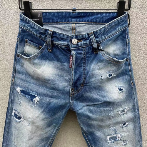 Replica Dsquared Jeans For Men #1195355 $68.00 USD for Wholesale