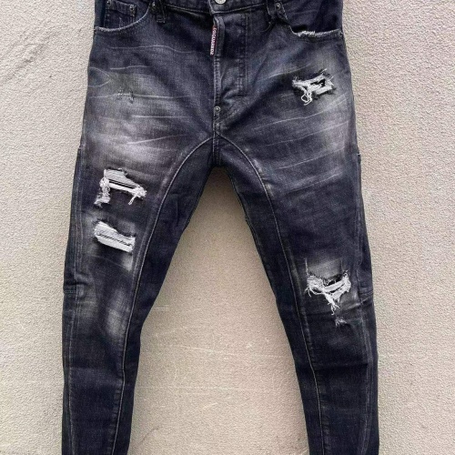Replica Dsquared Jeans For Men #1195356, $68.00 USD, [ITEM#1195356], Replica Dsquared Jeans outlet from China