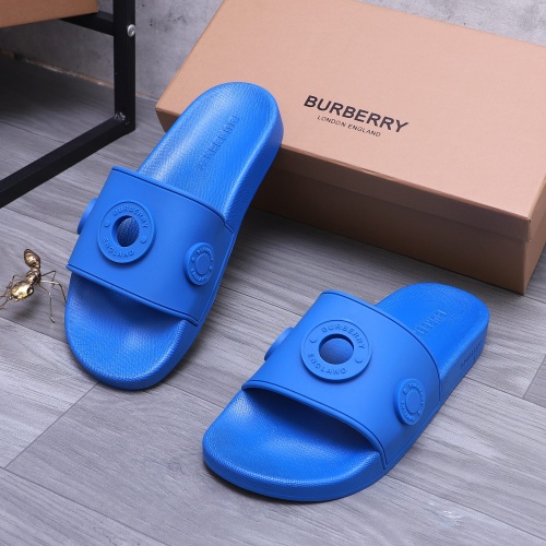 Replica Burberry Slippers For Men #1195410, $42.00 USD, [ITEM#1195410], Replica Burberry Slippers outlet from China
