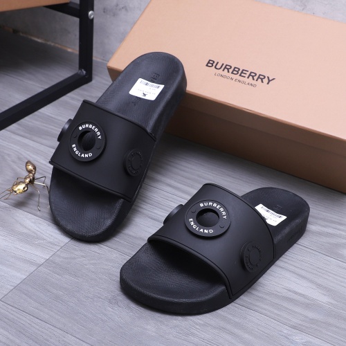 Replica Burberry Slippers For Men #1195413, $42.00 USD, [ITEM#1195413], Replica Burberry Slippers outlet from China