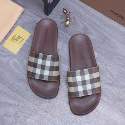 Replica Burberry Slippers For Women #1195426 $42.00 USD for Wholesale