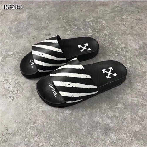 Replica Off-White Slippers For Women #1195433, $45.00 USD, [ITEM#1195433], Replica Off-White Slippers outlet from China