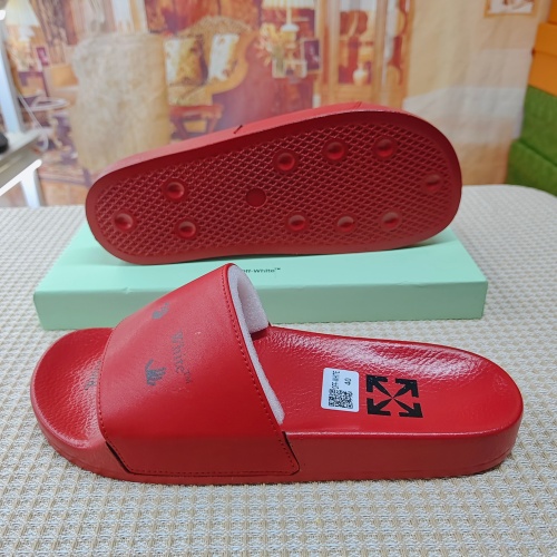 Replica Off-White Slippers For Men #1195444 $45.00 USD for Wholesale