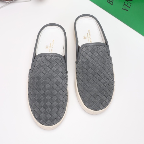 Replica Bottega Veneta BV Slippers For Men #1195477 $68.00 USD for Wholesale