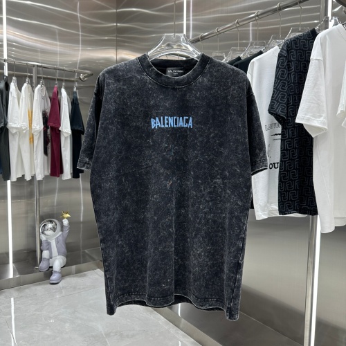 Replica Balenciaga T-Shirts Short Sleeved For Unisex #1195598, $40.00 USD, [ITEM#1195598], Replica Balenciaga T-Shirts outlet from China