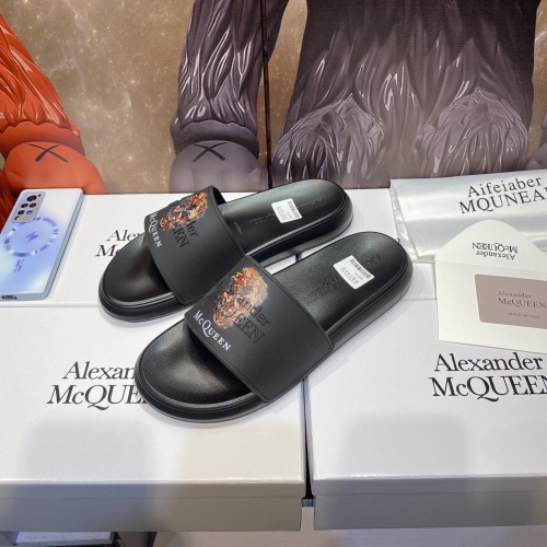 Replica Alexander McQueen Slippers For Men #1195635, $45.00 USD, [ITEM#1195635], Replica Alexander McQueen Slippers outlet from China