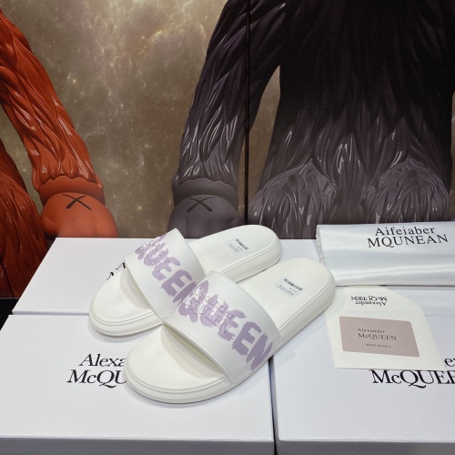 Replica Alexander McQueen Slippers For Men #1195641, $45.00 USD, [ITEM#1195641], Replica Alexander McQueen Slippers outlet from China