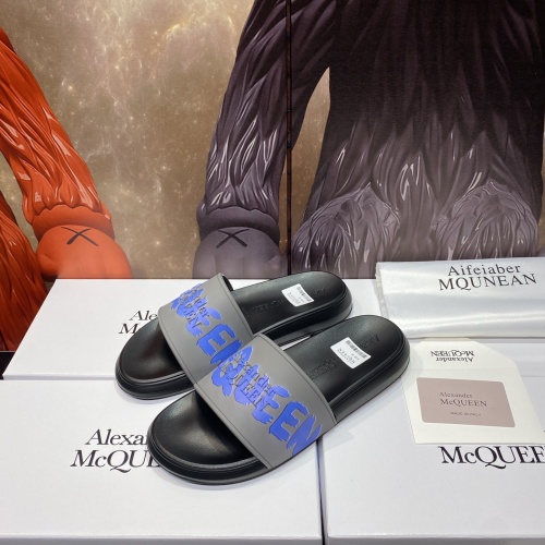 Replica Alexander McQueen Slippers For Men #1195645, $45.00 USD, [ITEM#1195645], Replica Alexander McQueen Slippers outlet from China