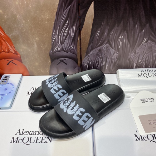 Replica Alexander McQueen Slippers For Men #1195647, $45.00 USD, [ITEM#1195647], Replica Alexander McQueen Slippers outlet from China