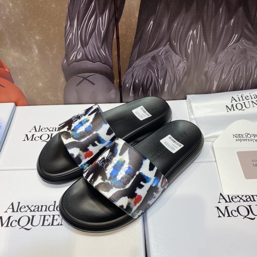 Replica Alexander McQueen Slippers For Men #1195649, $45.00 USD, [ITEM#1195649], Replica Alexander McQueen Slippers outlet from China