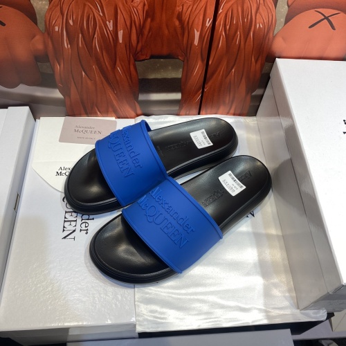 Replica Alexander McQueen Slippers For Men #1195655, $45.00 USD, [ITEM#1195655], Replica Alexander McQueen Slippers outlet from China