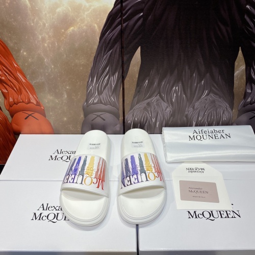 Replica Alexander McQueen Slippers For Men #1195659, $45.00 USD, [ITEM#1195659], Replica Alexander McQueen Slippers outlet from China