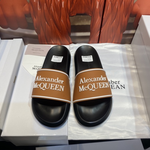 Replica Alexander McQueen Slippers For Men #1195660, $45.00 USD, [ITEM#1195660], Replica Alexander McQueen Slippers outlet from China