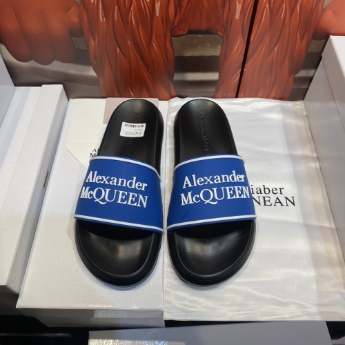 Replica Alexander McQueen Slippers For Men #1195661, $45.00 USD, [ITEM#1195661], Replica Alexander McQueen Slippers outlet from China