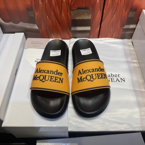 Replica Alexander McQueen Slippers For Men #1195662, $45.00 USD, [ITEM#1195662], Replica Alexander McQueen Slippers outlet from China