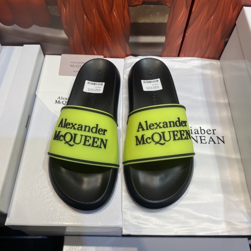 Replica Alexander McQueen Slippers For Men #1195664, $45.00 USD, [ITEM#1195664], Replica Alexander McQueen Slippers outlet from China