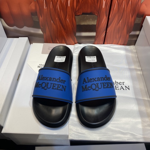 Replica Alexander McQueen Slippers For Men #1195665, $45.00 USD, [ITEM#1195665], Replica Alexander McQueen Slippers outlet from China