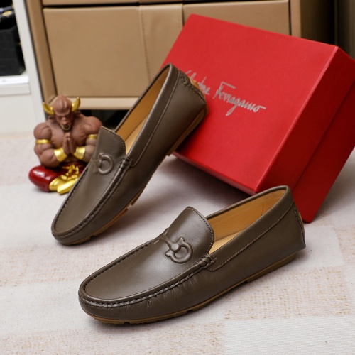 Replica Salvatore Ferragamo Leather Shoes For Men #1195799, $68.00 USD, [ITEM#1195799], Replica Salvatore Ferragamo Leather Shoes outlet from China