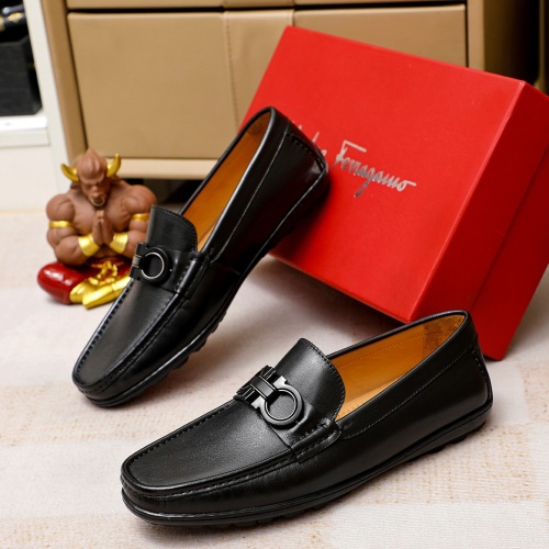 Replica Salvatore Ferragamo Leather Shoes For Men #1195816, $80.00 USD, [ITEM#1195816], Replica Salvatore Ferragamo Leather Shoes outlet from China
