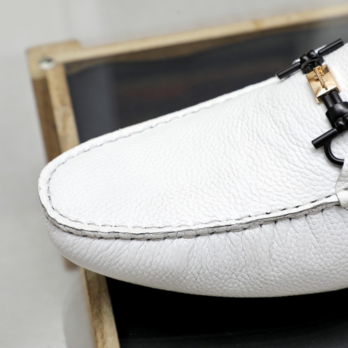 Replica Salvatore Ferragamo Leather Shoes For Men #1195862 $68.00 USD for Wholesale