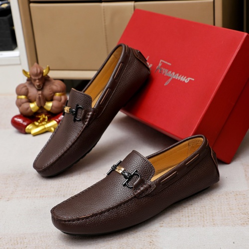 Replica Salvatore Ferragamo Leather Shoes For Men #1195863, $68.00 USD, [ITEM#1195863], Replica Salvatore Ferragamo Leather Shoes outlet from China