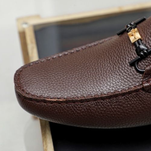 Replica Salvatore Ferragamo Leather Shoes For Men #1195863 $68.00 USD for Wholesale