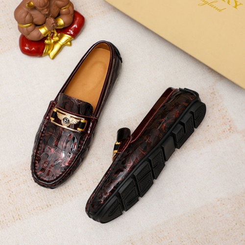 Replica Burberry Leather Shoes For Men #1195872 $68.00 USD for Wholesale