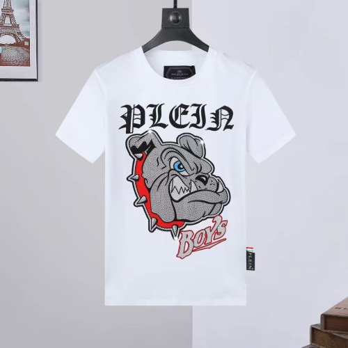 Replica Philipp Plein PP T-Shirts Short Sleeved For Men #1195875, $27.00 USD, [ITEM#1195875], Replica Philipp Plein PP T-Shirts outlet from China