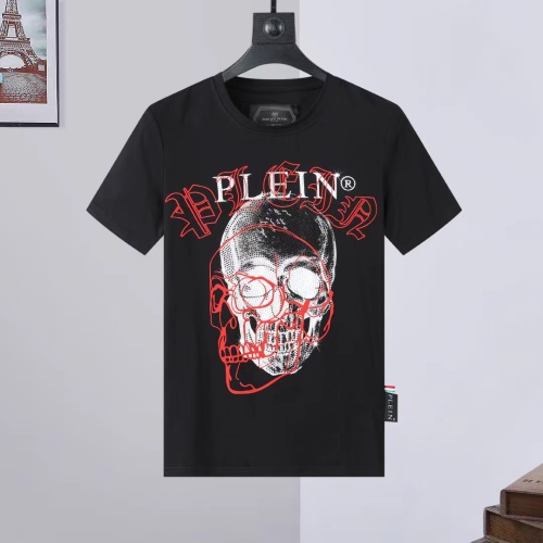Replica Philipp Plein PP T-Shirts Short Sleeved For Men #1195880, $27.00 USD, [ITEM#1195880], Replica Philipp Plein PP T-Shirts outlet from China