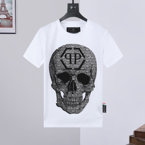 Replica Philipp Plein PP T-Shirts Short Sleeved For Men #1195961, $27.00 USD, [ITEM#1195961], Replica Philipp Plein PP T-Shirts outlet from China