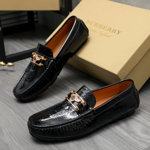 Replica Burberry Leather Shoes For Men #1195981, $68.00 USD, [ITEM#1195981], Replica Burberry Leather Shoes outlet from China