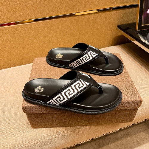 Replica Versace Slippers For Men #1196019, $45.00 USD, [ITEM#1196019], Replica Versace Slippers outlet from China