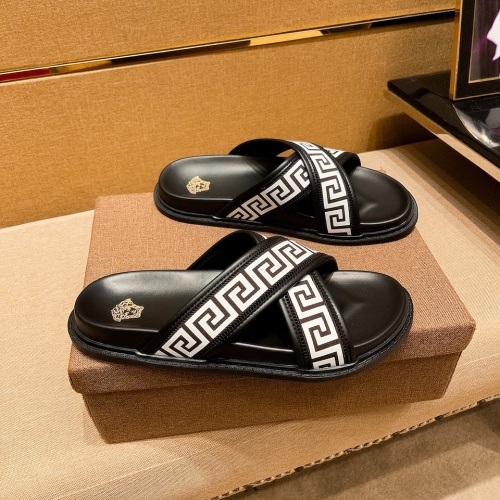 Replica Versace Slippers For Men #1196021, $45.00 USD, [ITEM#1196021], Replica Versace Slippers outlet from China