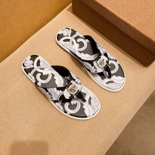 Replica Versace Slippers For Men #1196032, $48.00 USD, [ITEM#1196032], Replica Versace Slippers outlet from China