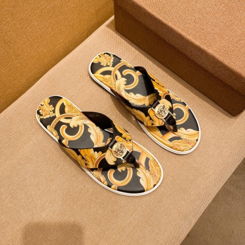 Replica Versace Slippers For Men #1196035, $48.00 USD, [ITEM#1196035], Replica Versace Slippers outlet from China